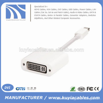 6FT Mini Display Port DP Stecker auf DVI-D Stecker Dual-Link Kabelkabel Adapter